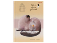 Книжка записная «Кошка и канарейка»
