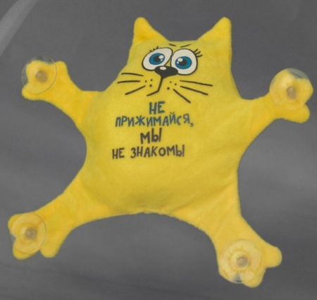 Автоигрушка на присосках Sima-Land, 19*21*4 см, «Не прижимайся, мы не знакомы» Автоигрушка на присосках Sima-Land, 19*21*4 см, «Не прижимайся, мы не знакомы»