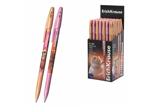 Ручка шариковая ErichKrause R-301 Stick, Prima Cat, корпус ассорти, стержень синий Ручка шариковая ErichKrause R-301 Stick, Prima Cat, корпус ассорти, стержень синий