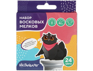 Мелки восковые «Творческие котики»