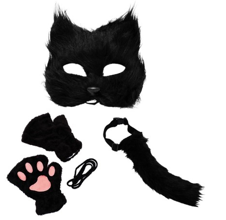 Набор карнавальный «Хвостатые», чёрный