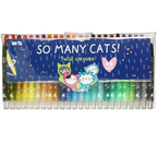 Мелки восковые M&G So Many Cats, 48 цветов, 48 шт., выдвижной механизм