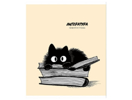 Тетрадь предметная А5, 48 л. на скобе Bad Cat Тетрадь предметная А5, 48 л. на скобе Bad Cat