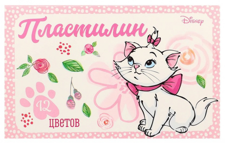 Пластилин «Мари. Коты-аристократы», 12 цветов, 180 г Пластилин «Мари. Коты-аристократы», 12 цветов, 180 г