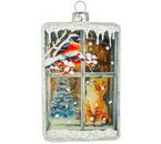 Игрушка елочная «Пушистый наблюдатель», 9,5×2,5×5,5 см