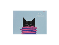 Альбом для рисования А4 «Котик в свитере»