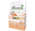 Корм сухой Unica Natura Unico Indoor (для кошек, живущих в помещении), 350 г (курица, рис, морковь)