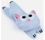 Тканевая игрушка с кошачьей мятой, «Киса», высота 11 см, голубая