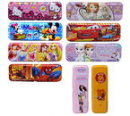 Пенал школьный однокамерный металлический, 205×70 мм, ассорти