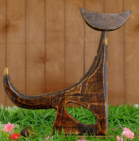 Сувенир деревянный Sima-Land, 35*28*5 см, «Лунный кот» Сувенир деревянный Sima-Land, 35*28*5 см, «Лунный кот»