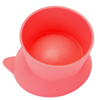 Миска для животных «Киса», 200 мл, розовая