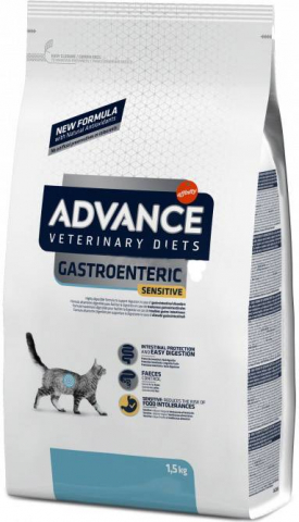 Корм сухой Advance VetDiet Gastroenteric (для кошек с проблемами ЖКТ), 1,5 кг, индейка Корм сухой Advance VetDiet Gastroenteric (для кошек с проблемами ЖКТ), 1,5 кг, индейка