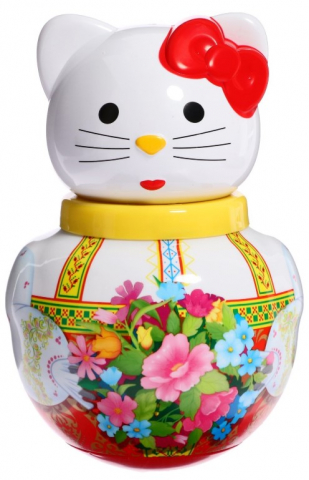 Неваляшка малая Sima-Land, высота 18 см, «Кошечка Алина», ассорти Неваляшка малая Sima-Land, высота 18 см, «Кошечка Алина», ассорти