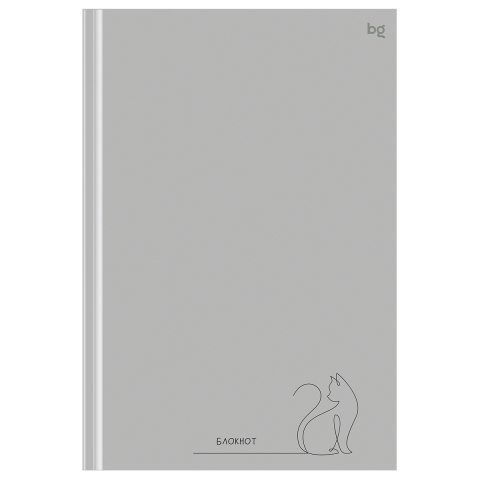 Книжка записная «Бизнес-блокнот» BG А5 (80 л.) 150×210 мм, 80 л., клетка, «В одном движении»