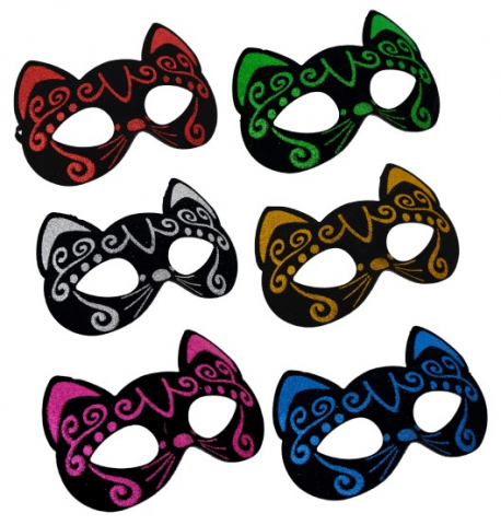 Маска карнавальная «Кошечка» 16×10 см, ассорти