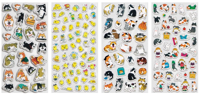 Наклейки виниловые декоративные Funster 17,5×9 см, «Настроение», ассорти Наклейки виниловые декоративные Funster 17,5×9 см, «Настроение», ассорти