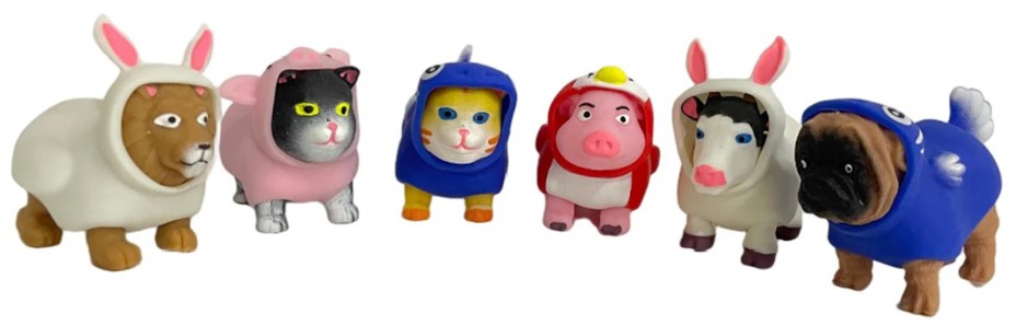 Игрушка-антистресс Jolly Jot 8×7 см, «Переодевашки. Зверяшки», ассорти Игрушка-антистресс Jolly Jot 8×7 см, «Переодевашки. Зверяшки», ассорти