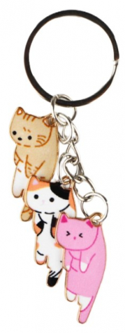 Брелок металлический Sima-Land 2,5×9 см, Cute Брелок металлический Sima-Land 2,5×9 см, Cute