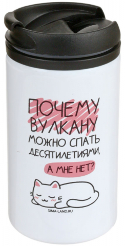 Термостакан «Спать десятилетиями», 300 мл