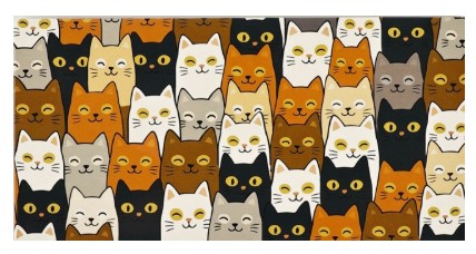 Открытка-конверт «Дарите счастье» 80×165 мм, «Котики» Открытка-конверт «Дарите счастье» 80×165 мм, «Котики»
