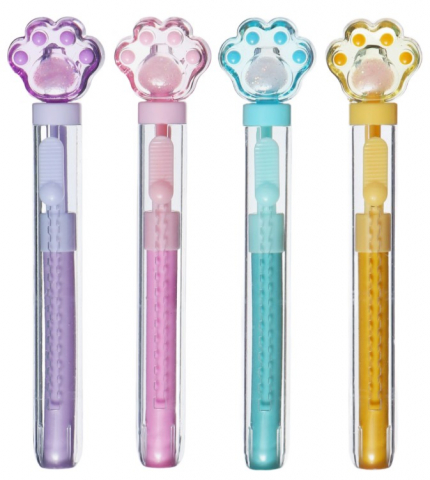 Ластик фигурный выдвижной Sima-Land, 11*1,2*2,2 см, «Лапка», ассорти