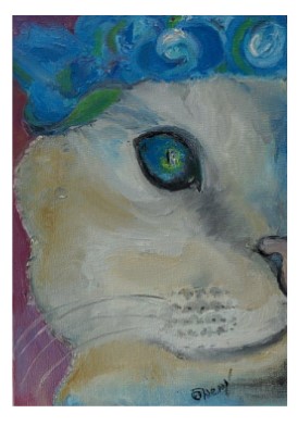 Картина «Ищу тебя 1» (Денисова О.М.), 30*25 см, холст, масло