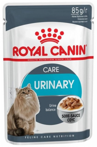 Корм влажный Royal Canin Urinary Care (при мочекаменной болезни), 85 г (в соусе)