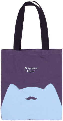 Шопер (сумка) Meshu с карманом, 330*400 мм, Monsieur Шопер (сумка) Meshu с карманом, 330*400 мм, Monsieur