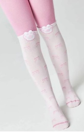 Колготки детские Tip-Top размер 104-110, розовые Колготки детские Tip-Top размер 104-110, розовые