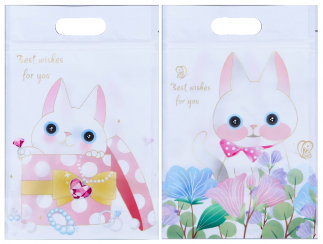 Пакет подарочный с zip-lock застежкой Sima-Land 15×23 (+/- 1) см, «Милые котики», ассорти Пакет подарочный с zip-lock застежкой Sima-Land 15×23 (+/- 1) см, «Милые котики», ассорти