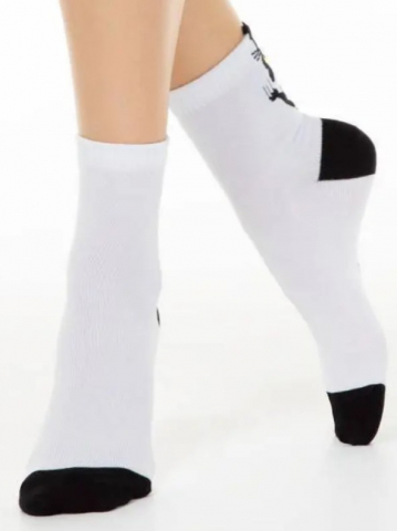 Носки женские Conte Elegant Classic, размер 25-27, белые Носки женские Conte Elegant Classic, размер 25-27, белые