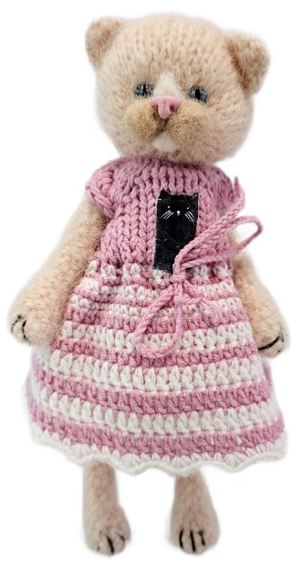 Игрушка мягкая «Кот» (Пинчук М.Ю.), высота 16 см, ассорти Игрушка мягкая «Кот» (Пинчук М.Ю.), высота 16 см, ассорти