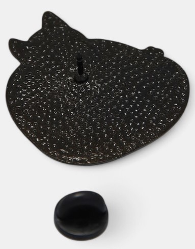 Значок с эмалью Sima-Land, 2,2 см, «Котик с планшетом», цветной в чёрном металле Значок с эмалью Sima-Land, 2,2 см, «Котик с планшетом», цветной в чёрном металле