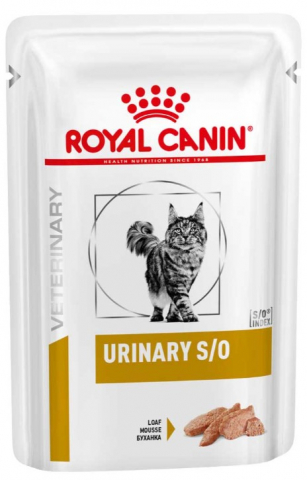 Корм влажный Royal Canin Urinary S/O (для взрослых кошек, профилактика мочекаменной болезни) 85 г, Chicken Loaf (паштет) Корм влажный Royal Canin Urinary S/O (для взрослых кошек, профилактика мочекаменной болезни) 85 г, Chicken Loaf (паштет)