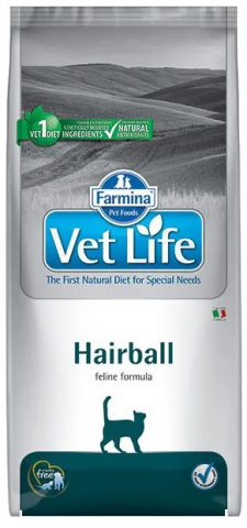 Корм сухой Vet Life Cat Hairball (для выведения шерсти из ЖКТ), 400 г Корм сухой Vet Life Cat Hairball (для выведения шерсти из ЖКТ), 400 г