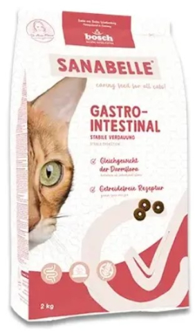 Корм сухой Bosch Sanabelle Gastrointestinal (при расстройствах пищеварения), 2 кг (птица)