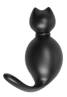 Крючок мебельный Cappio Cat, 6,5*3,2*1,5 см, черный Крючок мебельный Cappio Cat, 6,5*3,2*1,5 см, черный