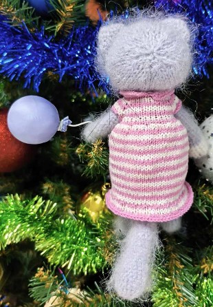 Игрушка мягкая «Кот» (Пинчук М.Ю.), 19,5*12*12,2 см