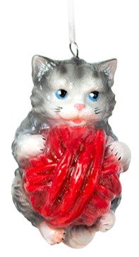 Украшение елочное PolyCeram «Грай», 120*85*75 см, «Котёнок с клубочком» Украшение елочное PolyCeram «Грай», 120*85*75 см, «Котёнок с клубочком»