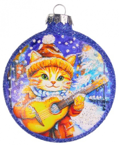 Игрушка елочная «Медальон Музыка зимы», 100*75*20 мм Игрушка елочная «Медальон Музыка зимы», 100*75*20 мм