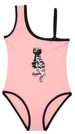 Купальник слитный для девочек Esli Catty размер 122, 128-64, розовый