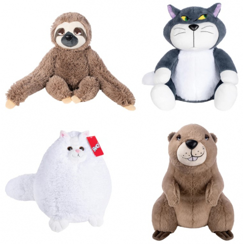 Игрушка мягкая Fancy высота 46-50 см, «Пухляши», ассорти