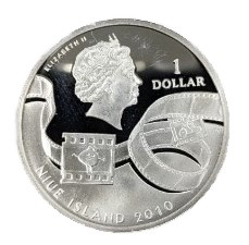 Монета 2507 Mint of Poland, диаметр 3,2 см, «Ну, погоди!» Монета 2507 Mint of Poland, диаметр 3,2 см, «Ну, погоди!»