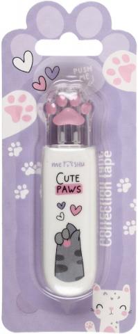 Корректирующий роллер Meshu размер ленты 5 мм×6 м, Cute Paw