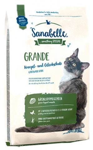 Корм сухой Bosch Sanabelle Grande (для кошек крупных пород), 400 г (комплект с лакомством)