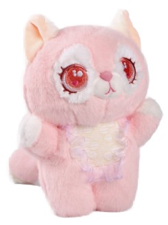 Игрушка мягкая «Кот» 25 см, цвет розовый