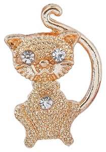 Брошь «Кошки», 2,5*2 см, ассорти (цена за 1 шт.)