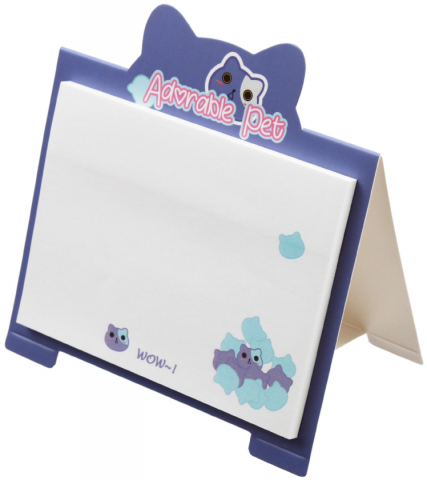 Бумага для заметок с липким краем M&G 76×100 мм, 1 блок×40 л., Adorable Pet