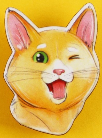 Значок деревянный «Рыжий кот», 2,6*3,5 см Значок деревянный «Рыжий кот», 2,6*3,5 см