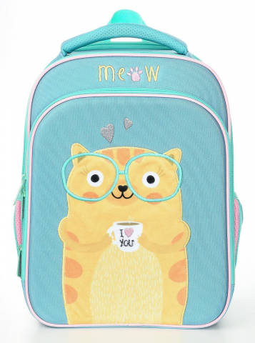 Рюкзак школьный Schoolformat Ergonomic 2A4K 17L, 280*380*160 мм, Clever Cat Рюкзак школьный Schoolformat Ergonomic 2A4K 17L, 280*380*160 мм, Clever Cat